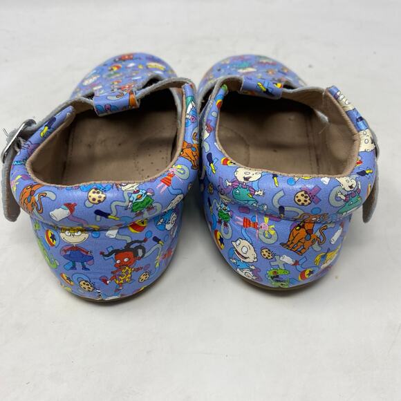 Little Piggies Rugrats Leather Buckle Shoes Girls Size 5-6 Years - Picture 4 of 8